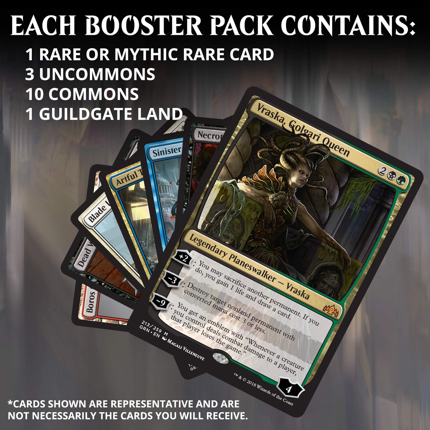 Magic: The Gathering Guilds of Ravnica Booster Box - Small Dent in Box