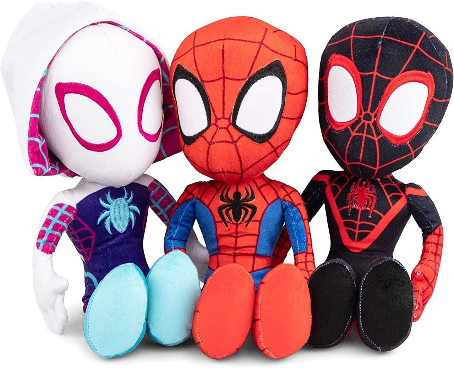 Marvel Spidey & His Amazing Friends 8" Plush 3-Pack Set