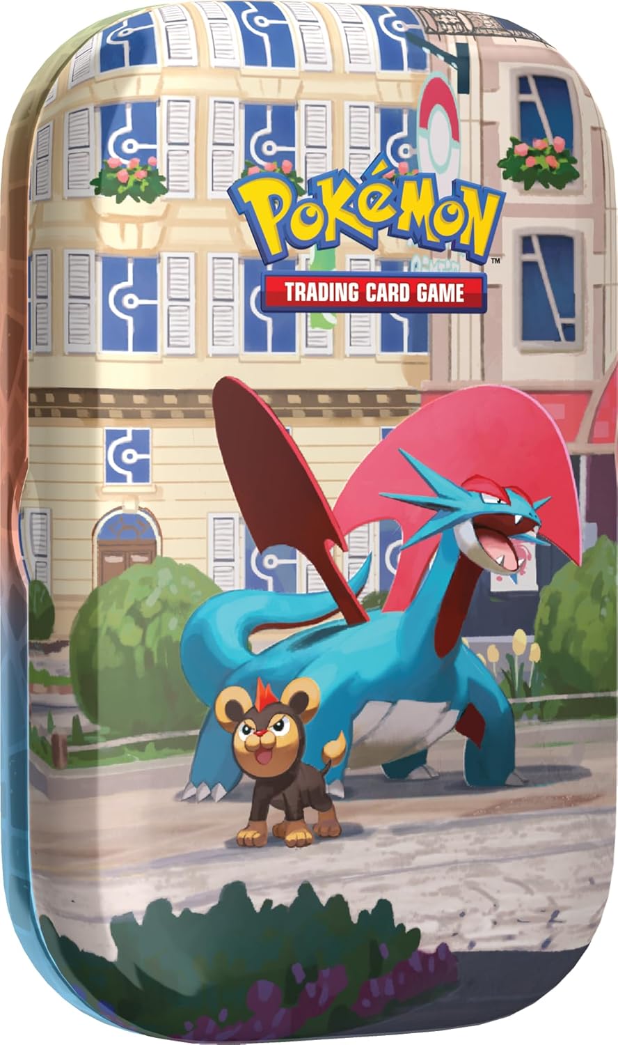 Pokémon TCG: Lumiose City Mini Tin: Salamence & Litleo