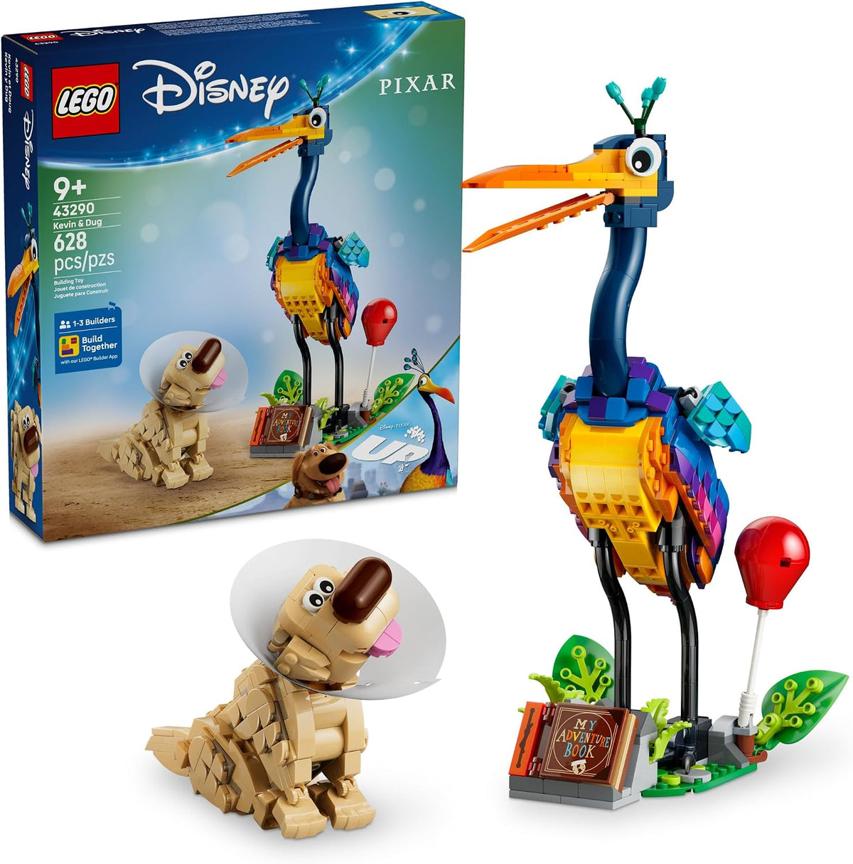 LEGO Disney and Pixar Up Movie Kevin & Dug 43290