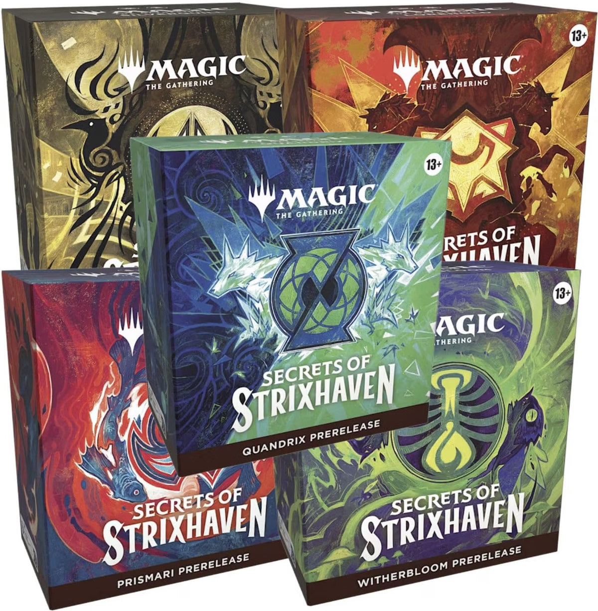 MTG Secrets of Strixhaven -Set of 5- Pre-Release Packs