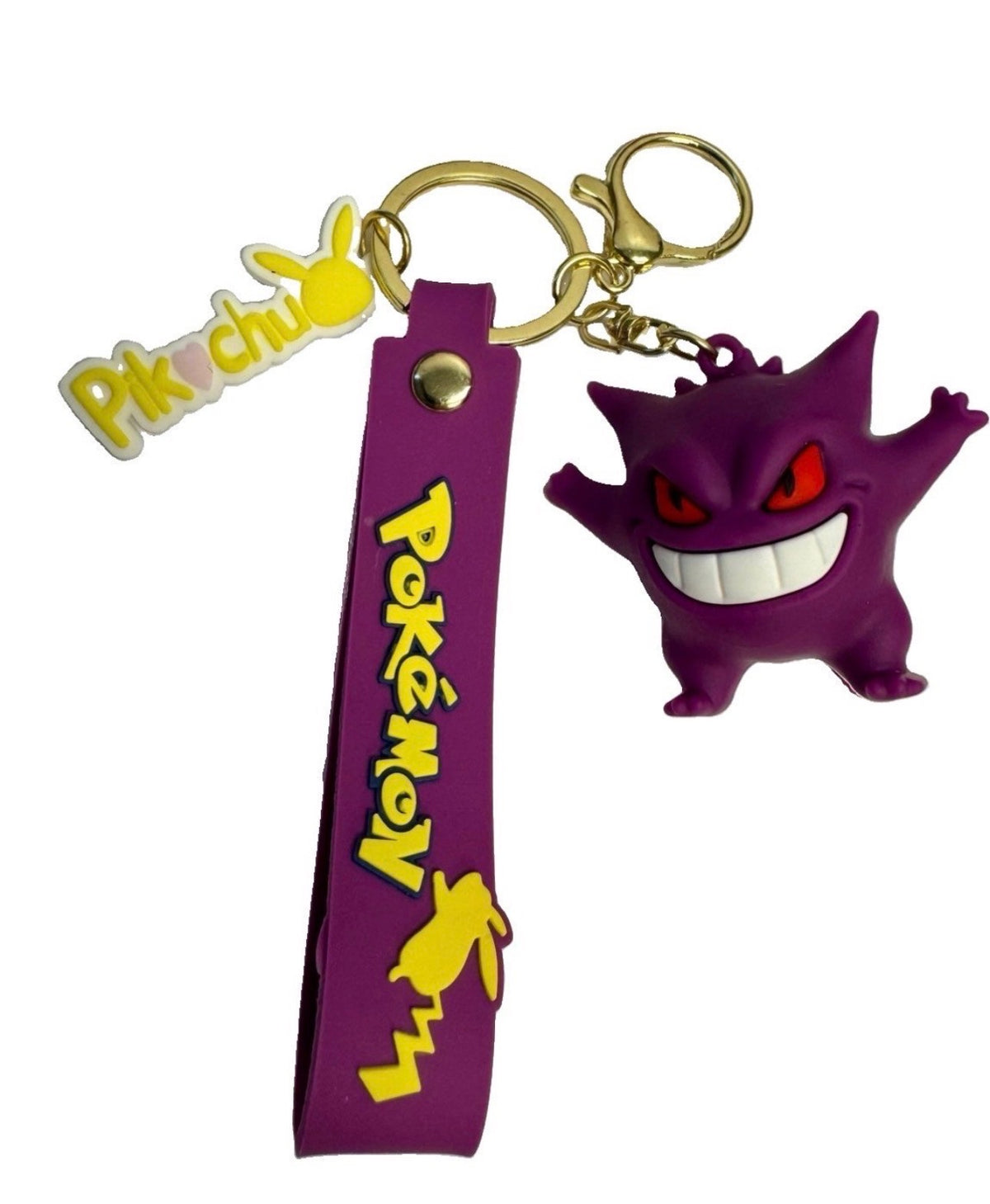 Lot of 35 Assorted Pokemon keychains