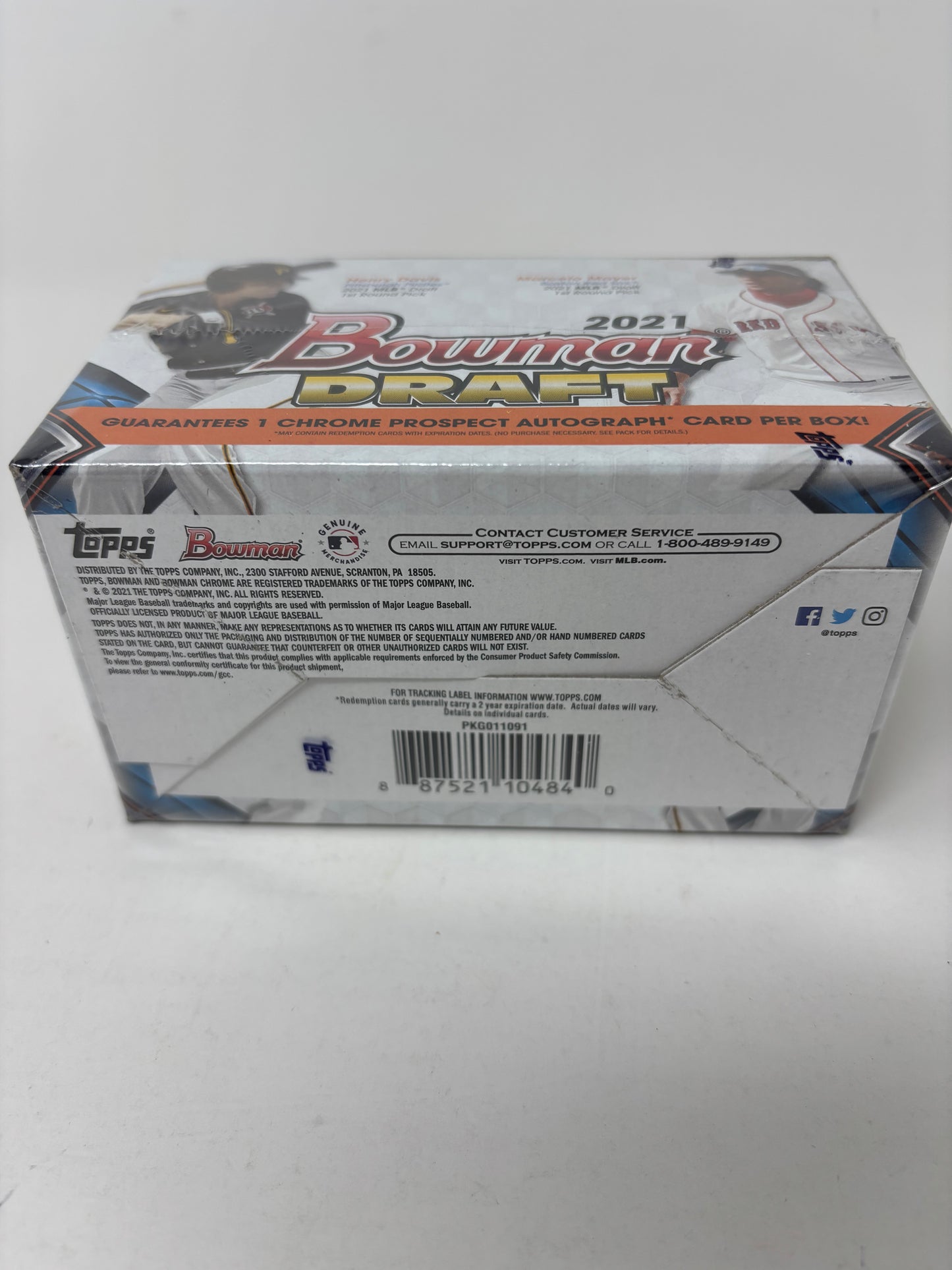 2021 Bowman Draft Baseball Factory Sealed ASIA Edition Box