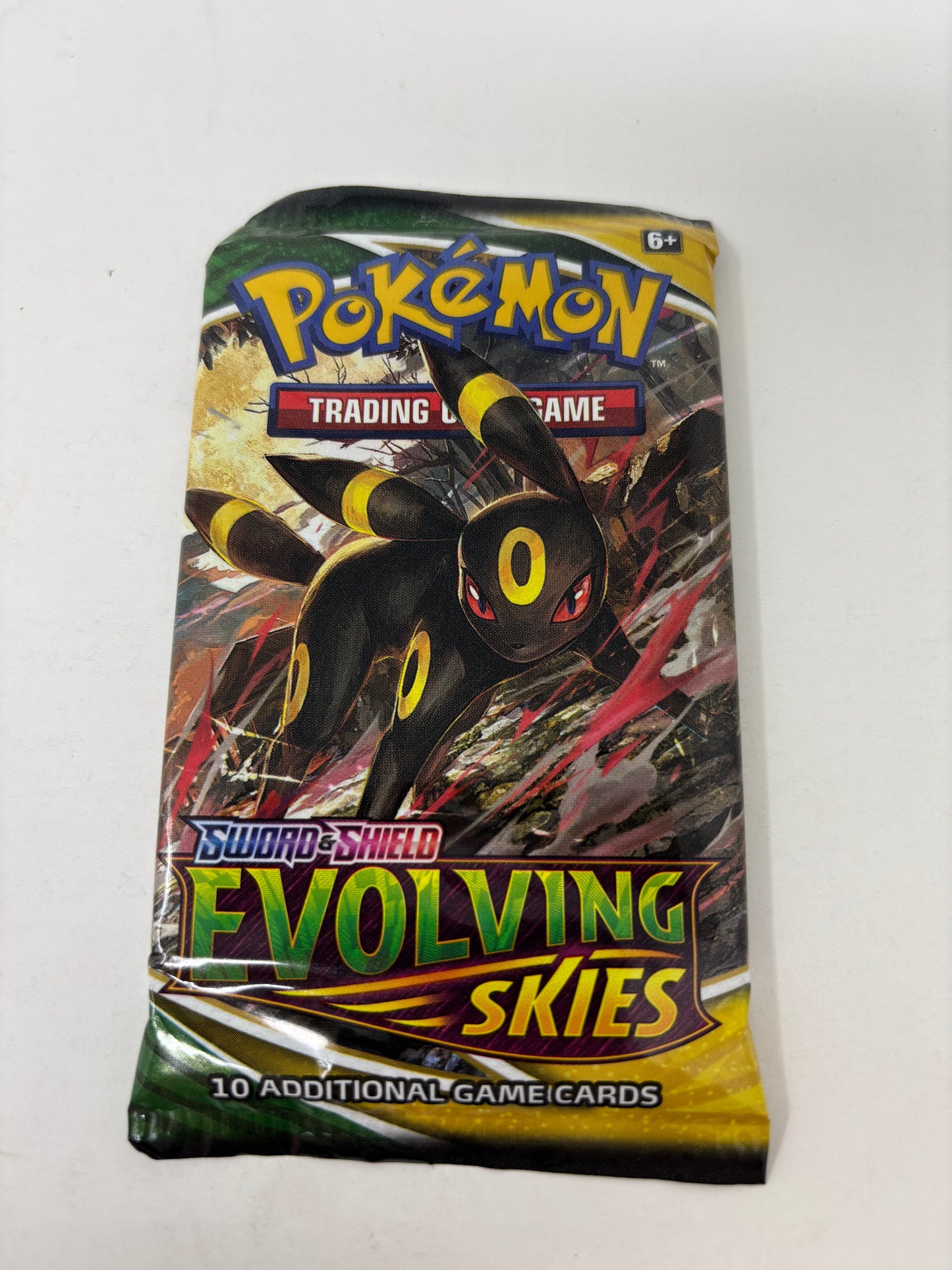 Pokemon Evolving Skies Sealed Booster Pack Umbreon Art