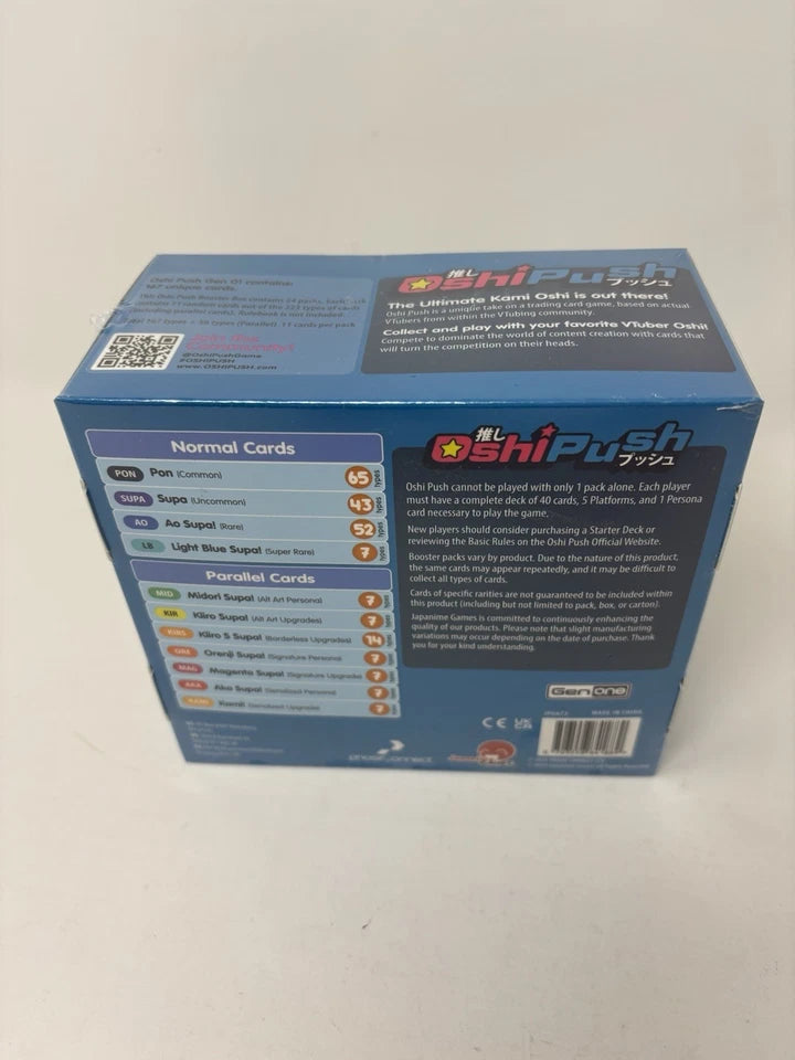 Oshi Push TCG: Gen One Phase Origins- Booster Box Display Factory Sealed