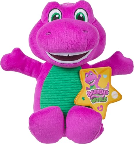 Barney’s World Toy 8-Inch Barney Plush Dinosaur