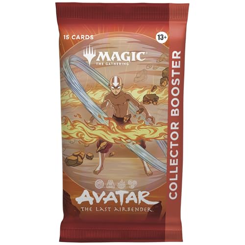 Magic: The Gathering | Avatar: The Last Airbender Collector Booster | 1 Pack of 15 Cards | Collectible Card Game