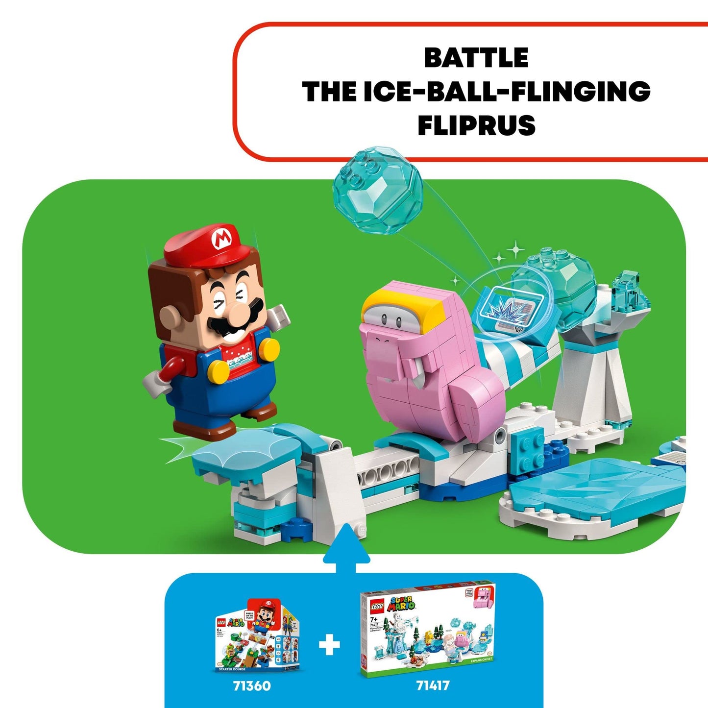LEGO Super Mario Fliprus Snow Adventure Expansion Set 71417