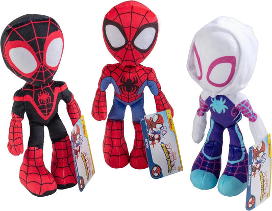 Marvel Spidey & His Amazing Friends 8" Plush 3-Pack Set