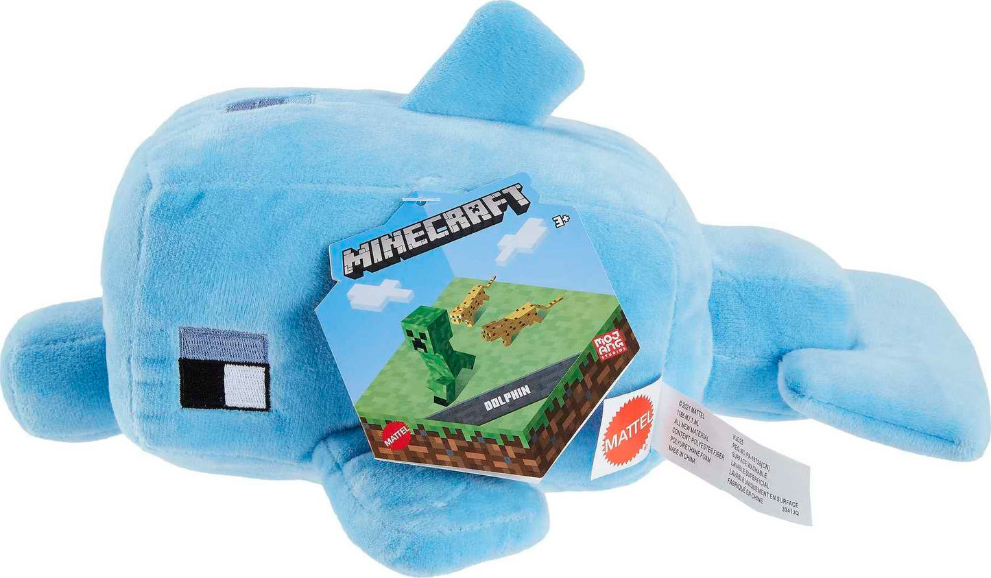 Mattel Minecraft Basic Plush Dolphin
