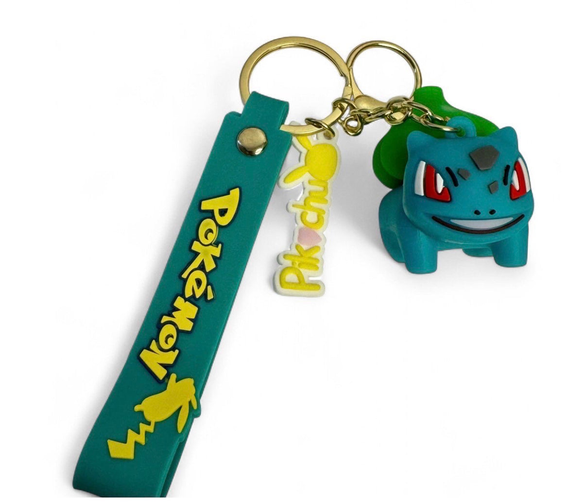 Lot of 35 Assorted Pokemon keychains