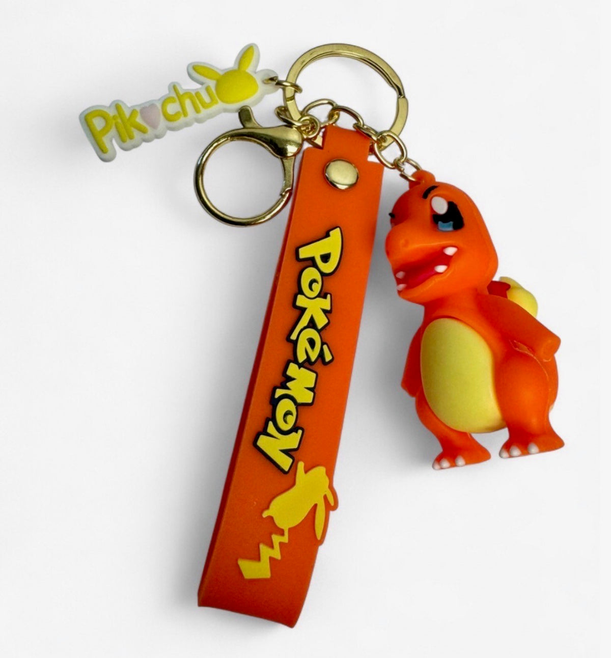 Lot of 35 Assorted Pokemon keychains