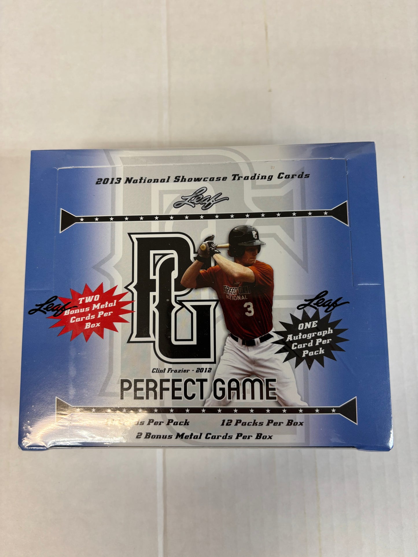 2013 Leaf Perfect Game Showcase Baseball Factory Sealed Box-12 AUTOGRAPHS!
