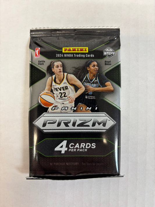2024 WNBA Panini Ice Prizm One 4 CARD PACK Caitlin Clark RC New