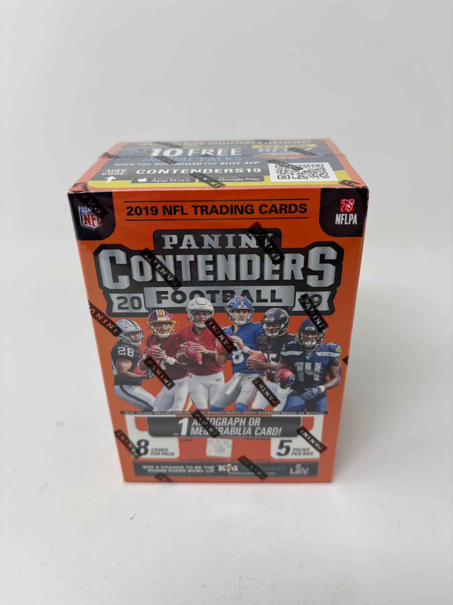2019 Panini Contenders NFL Football Factory Sealed Blaster Box