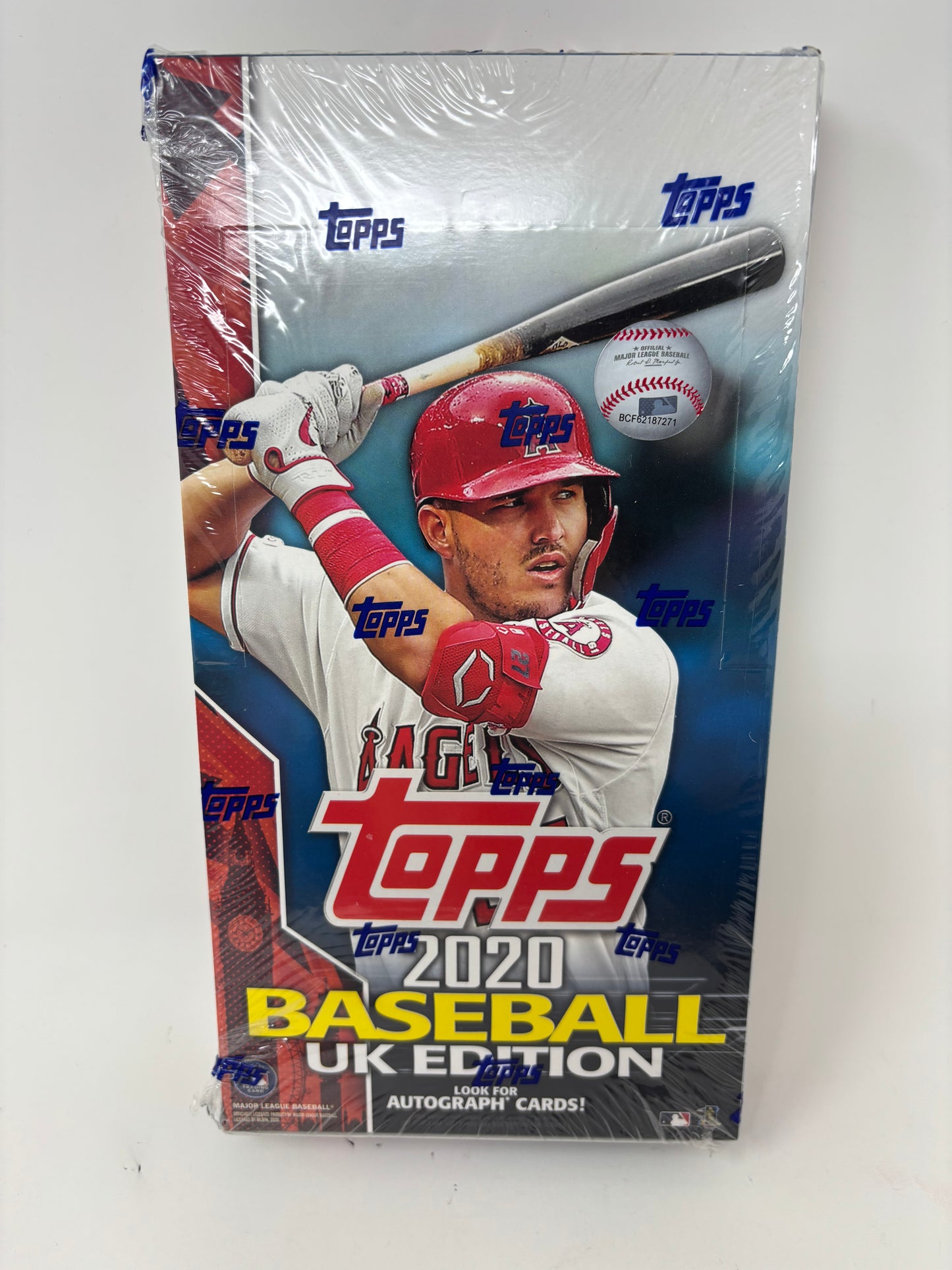 2020 Topps Baseball UK Edition Exclusive Hobby Box-240 Cards- Factory Sealed