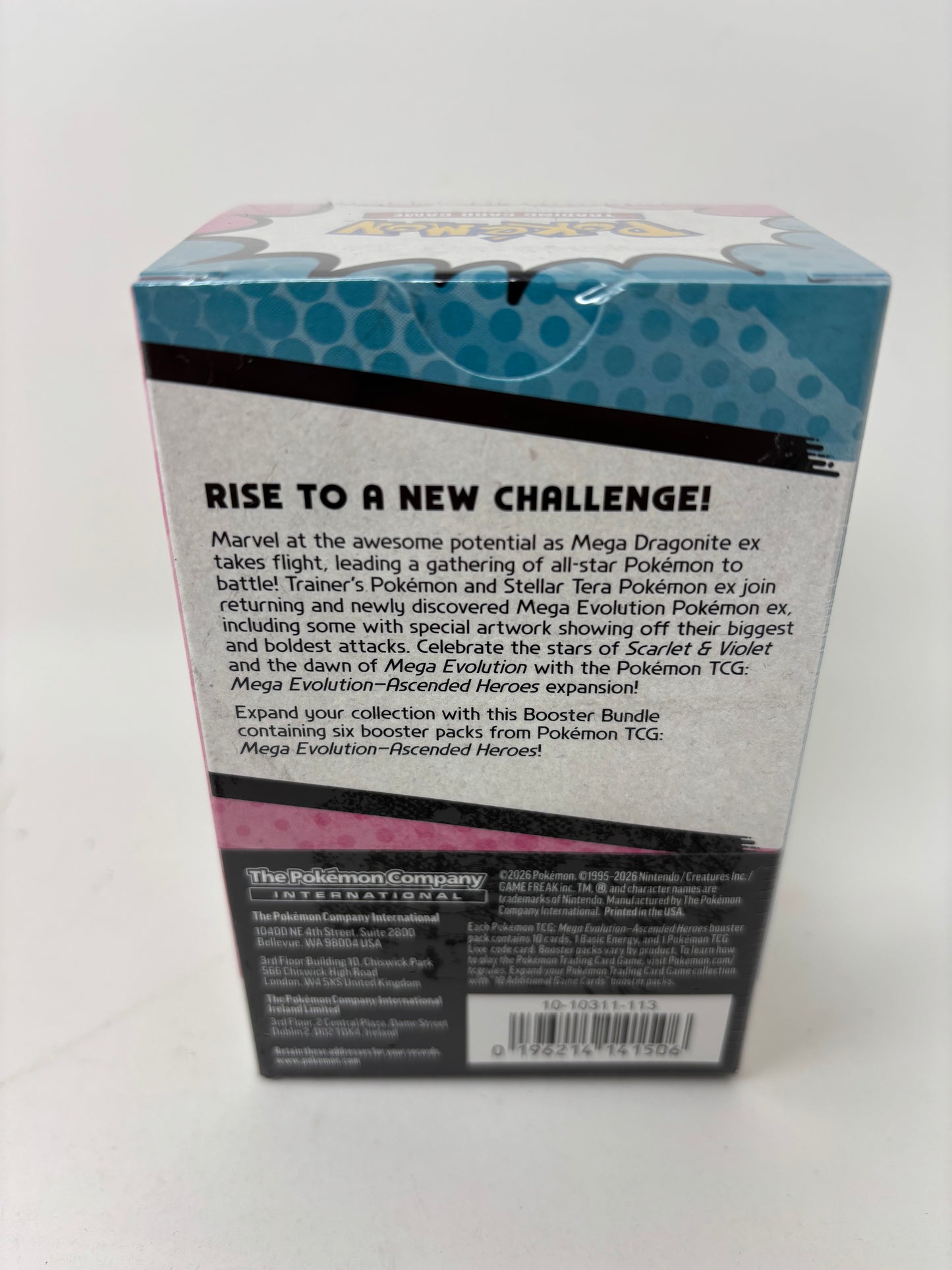 Pokemon Mega Evolution Ascended Heroes Booster Bundle Box New