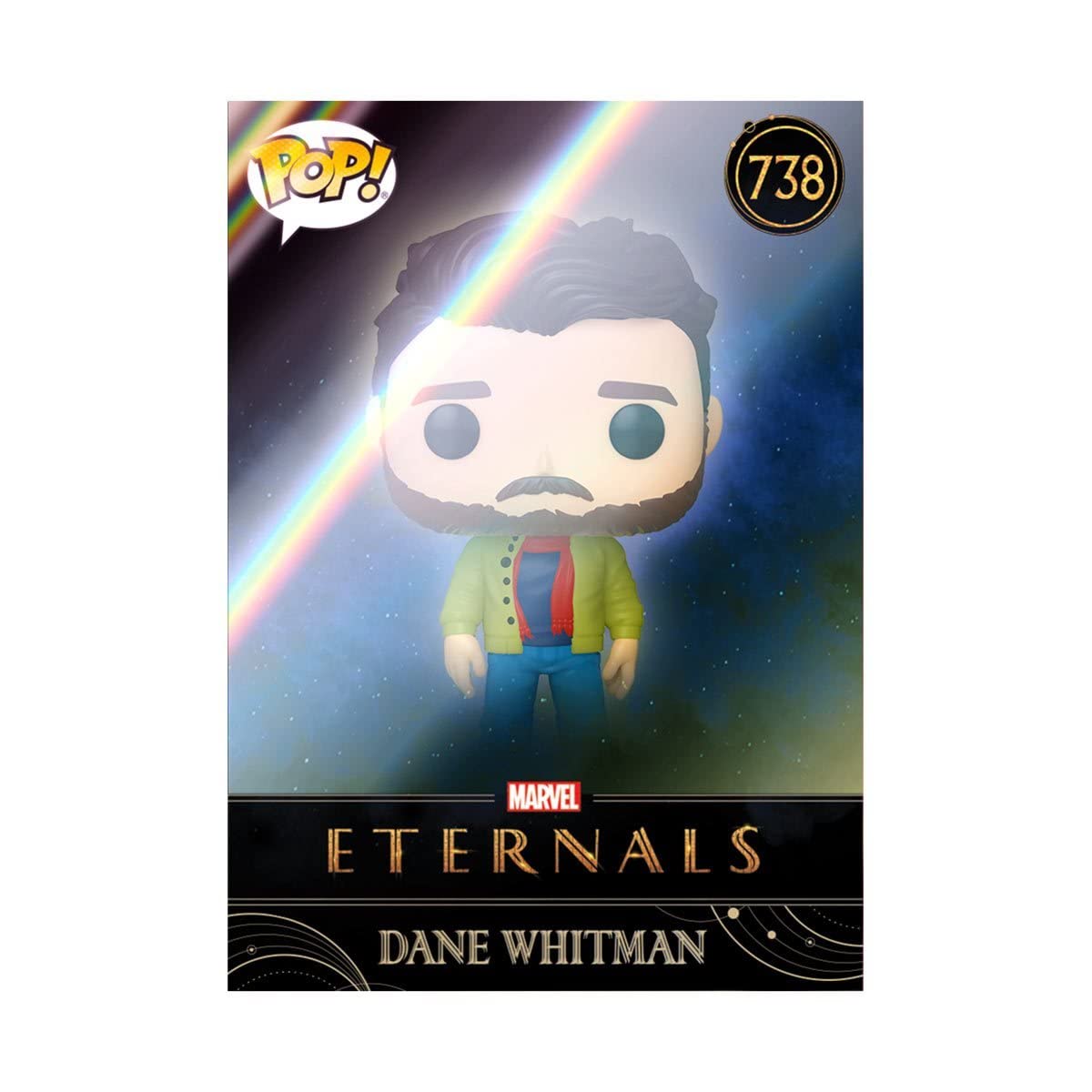 Eternals Dane Whitman Pop! Vinyl Figure with Collectible Card - Entertainment Earth Exclusive