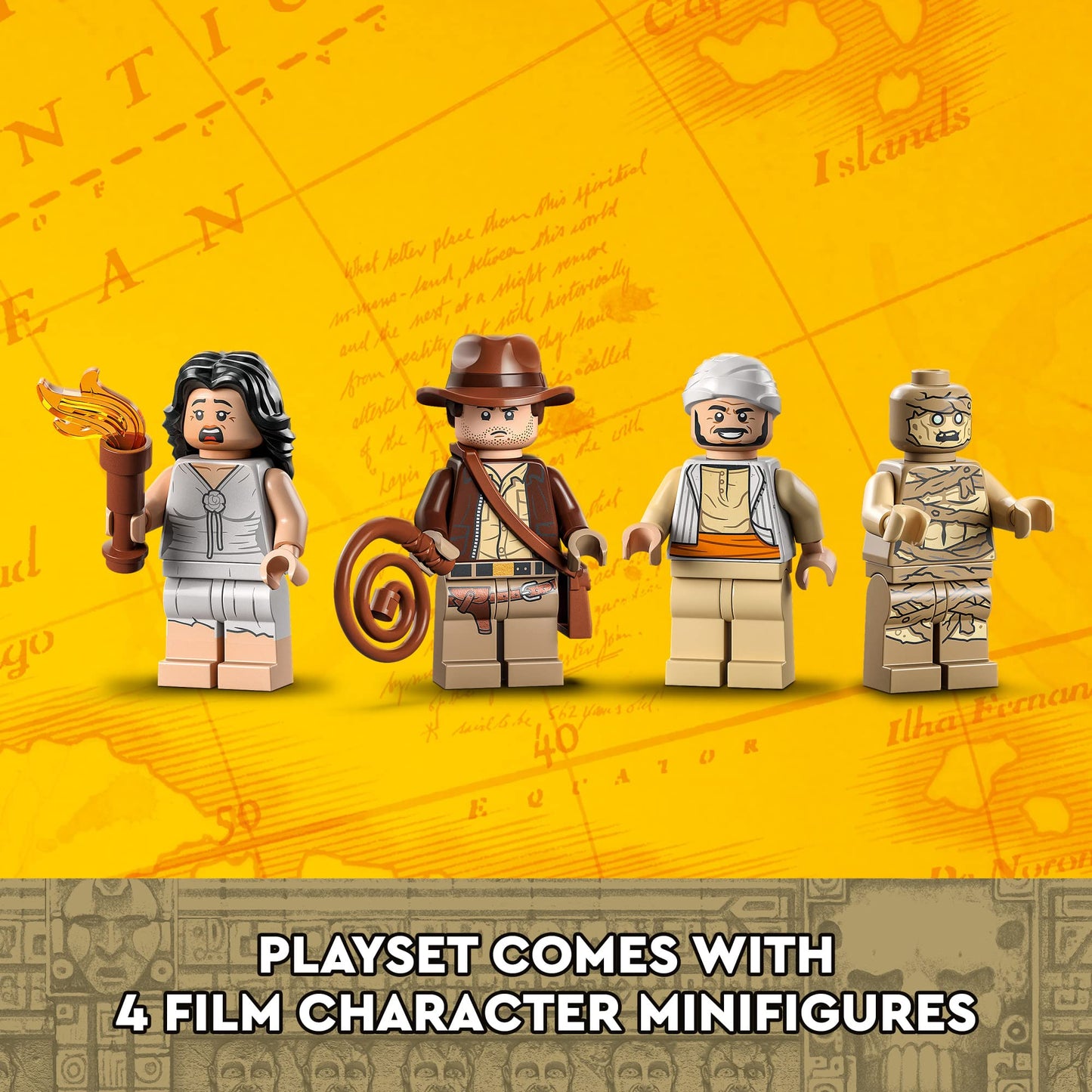 LEGO Indiana Jones Escape from The Lost Tomb 77013 Building Toy Sealed with Small Dent at side of Box