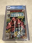 Eternals #10 CGC 9.0 White Pages 1977 Jack Kirby Marvel Comic Book Deviants