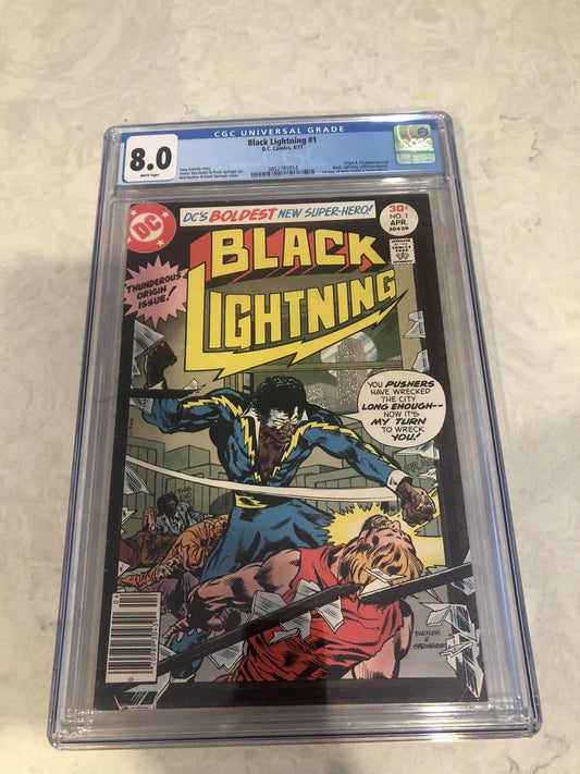 Black Lightning #1 (DC Comics 1977) CGC 8.0 1st Appearance