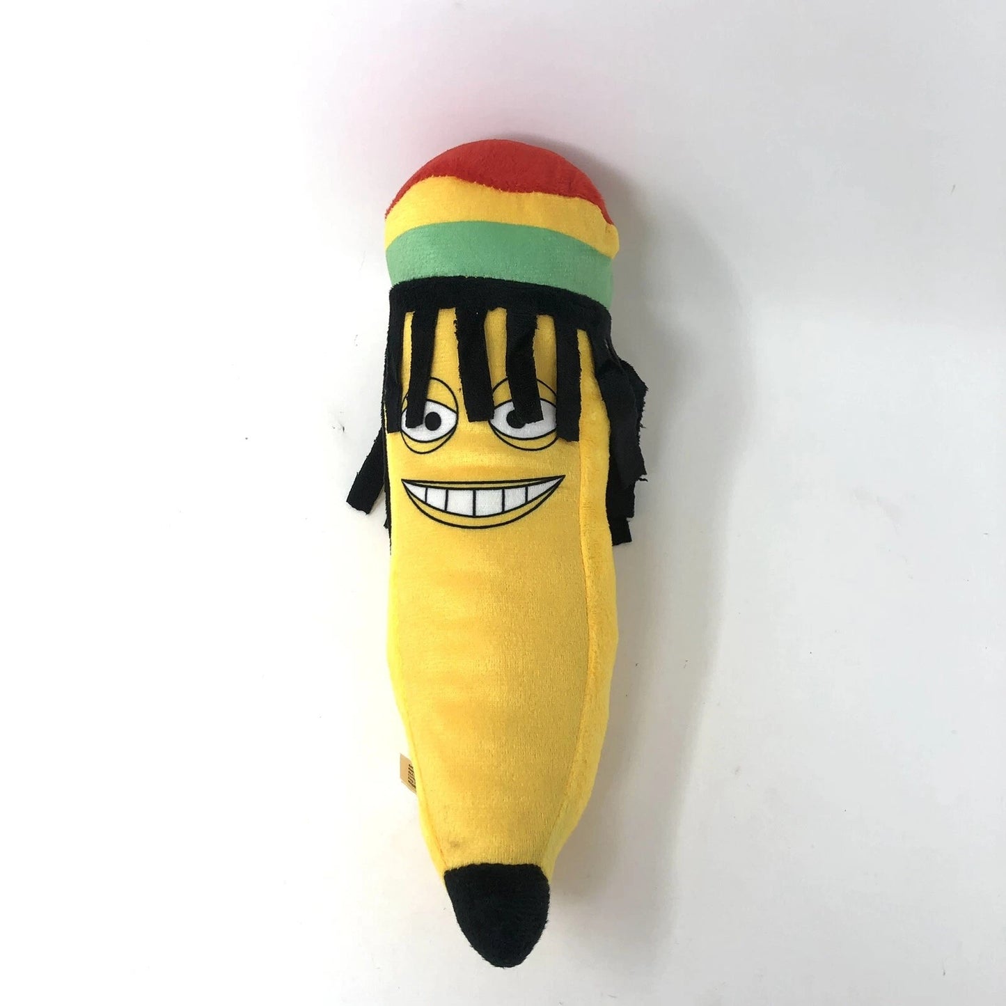 Plush Paradise Smiling Rasta Banana Plush Toy 10” Jamaican
