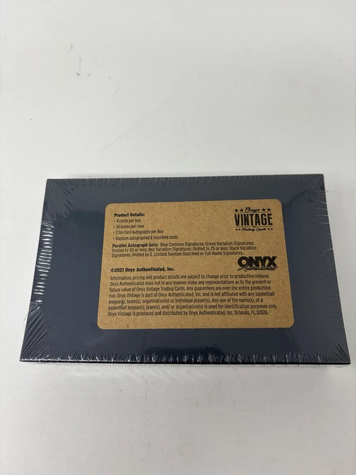 2021- 22 Onyx Vintage Basketball Factory Sealed Hobby Box New