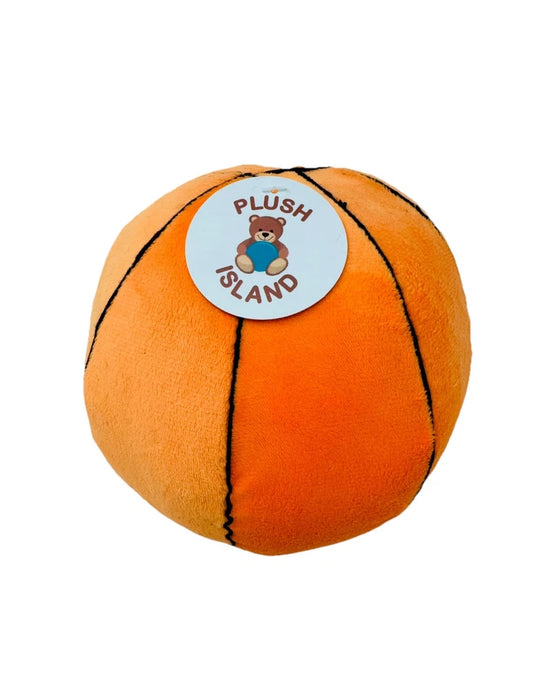 Basketball Soft Stuffed Sport Plush Toy Orange 6-Inch