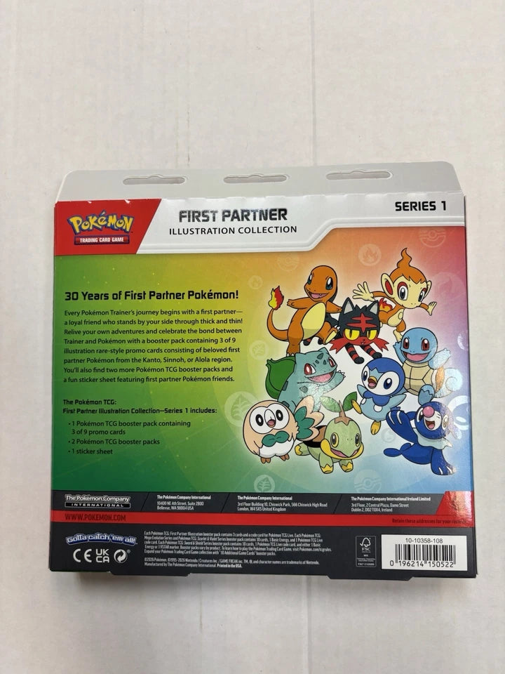 Pokémon TCG: First Partner Illustration Collection: Series 1 New