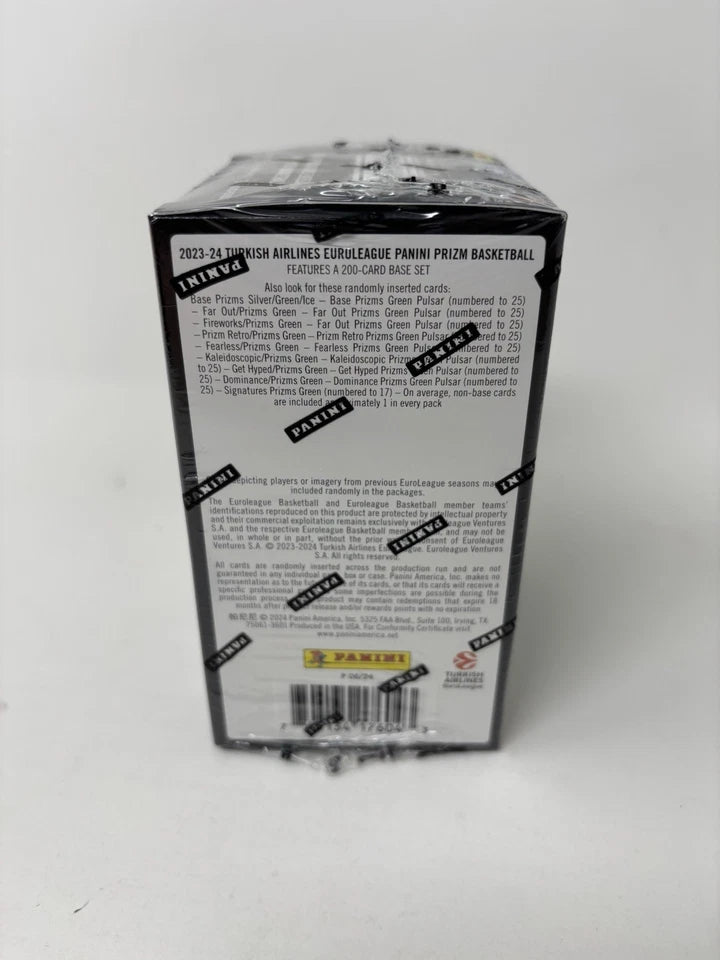 2023-24 Panini Prizm Turkish Airlines Euroleague Basketball NPP Blaster Box